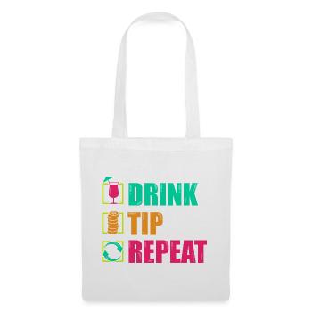waiter bartender bartender bartender barchef - Tote Bag - white - Front