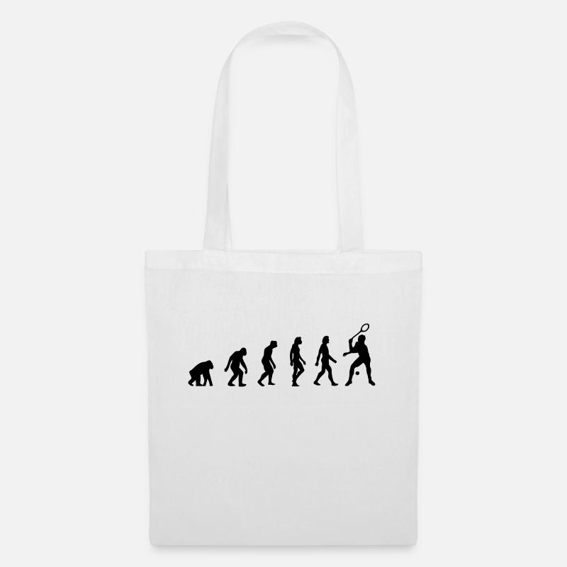The Evolution of Squash - Tote Bag - white