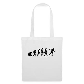 The Evolution of Running - Tote Bag - white - Front