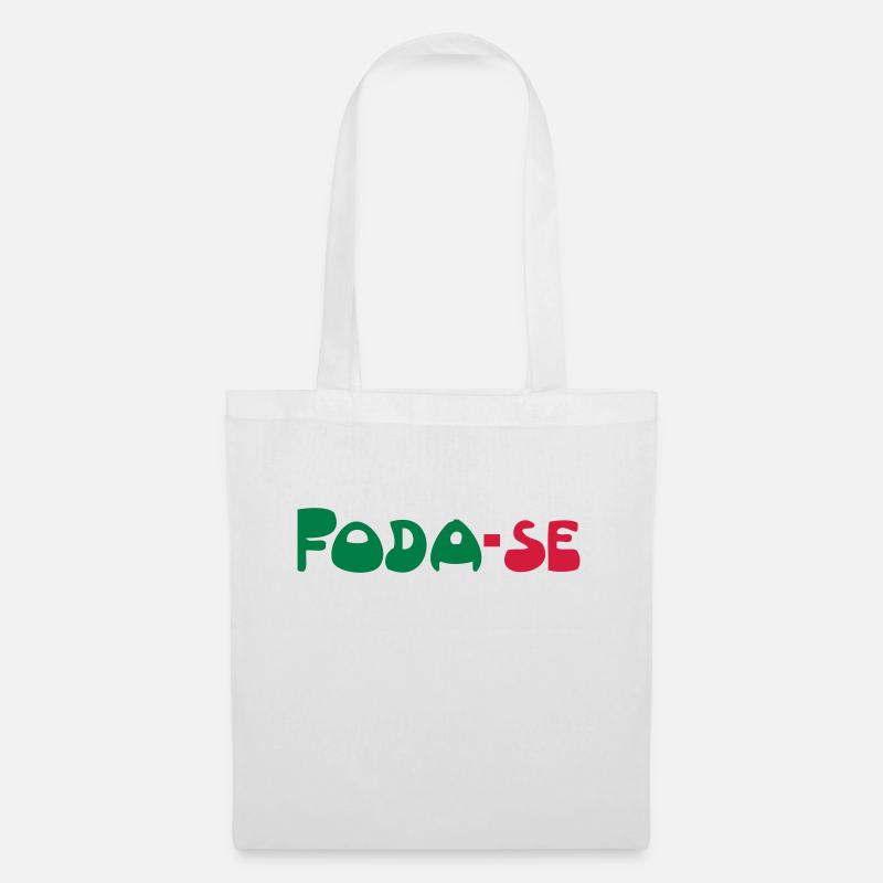 foda-se - Stoffbeutel - Weiß