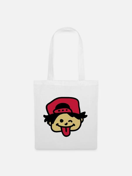 Naughty Boy 3 - Tote Bag - white