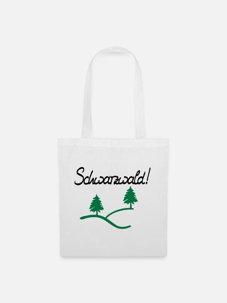 Schwarzwald! - Stoffbeutel - Weiß