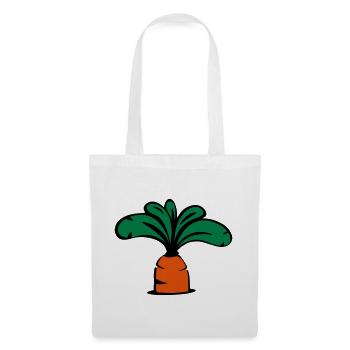 Carrot icon - Tote Bag - white - Front