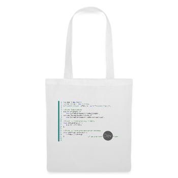 Je suis un développeur de logiciels - Sac en tissu - blanc - Devant