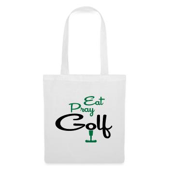 golf - Sac en tissu - blanc - Devant