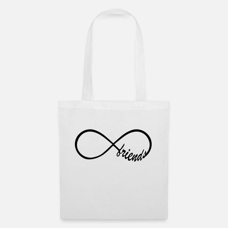Friends Infinity Swag - Tote Bag - white