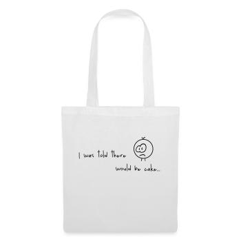 cake lover - Tote Bag - white - Front