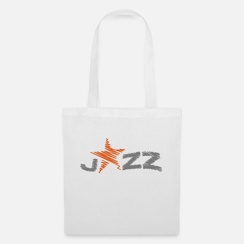 jazz star - Stoffbeutel - Weiß
