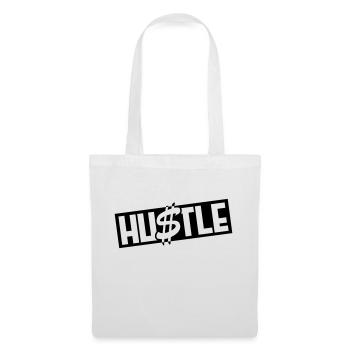 hustle_go1 - Stoffbeutel - Weiß - Vorne