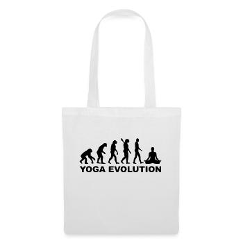 Yoga Evolution - Stoffbeutel - Weiß - Vorne