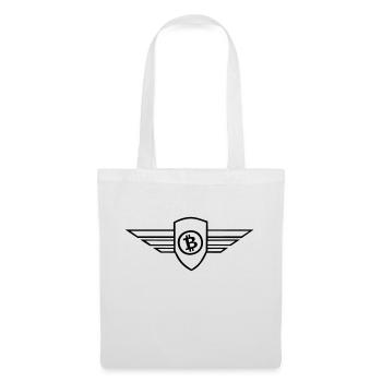 Bitcoin - Sac en tissu - blanc - Devant