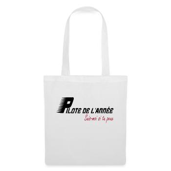 Pilote de l'année suis moi si tu peux - Stoffbeutel - Weiß - Vorne