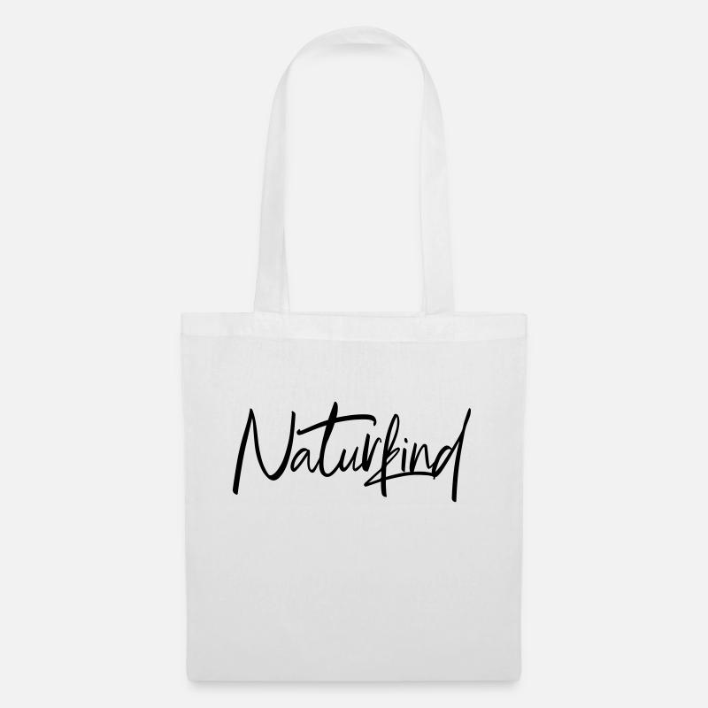 Naturkind - Ich Liebe die Natur - Stoffbeutel - Weiß