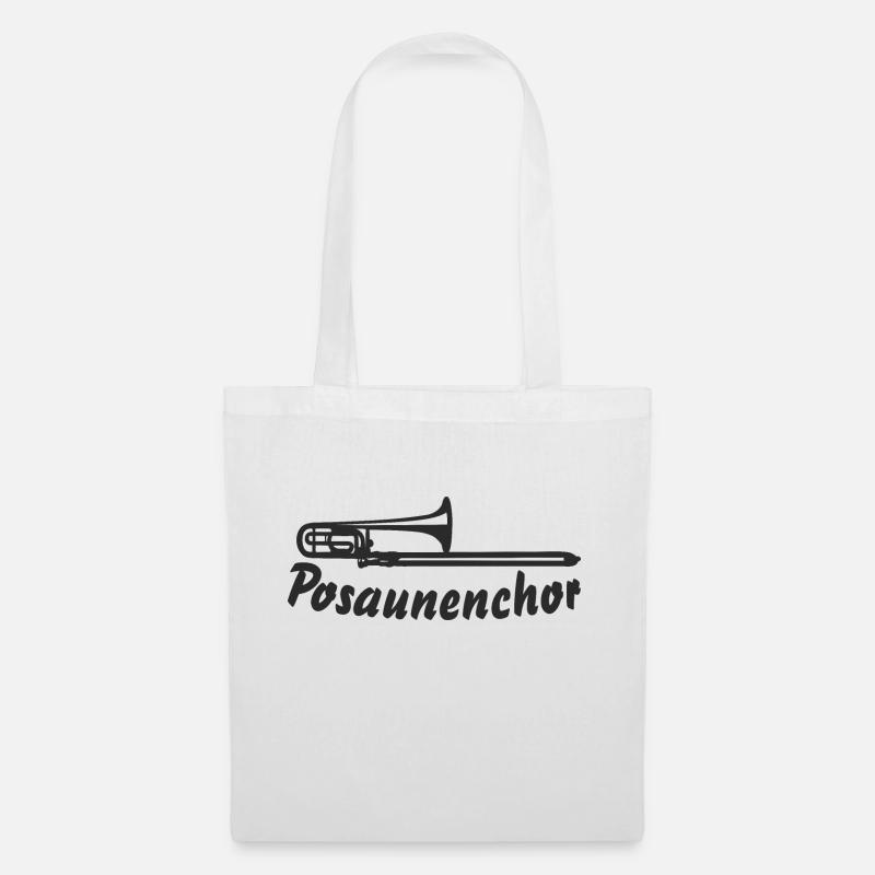 Posaunenchor - Stoffbeutel - Weiß