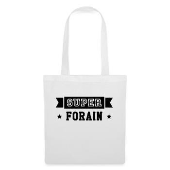 Forain / Fête Foraine / Foire / Manège / Fete - Sac en tissu - blanc - Devant