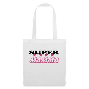 Super mamma - Stoffbeutel - Weiß - Vorne