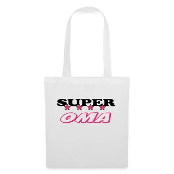 Super oma - Stoffbeutel - Weiß - Vorne