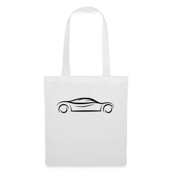 cool car logo mobile driver license driving fast - Tote Bag - white - Front