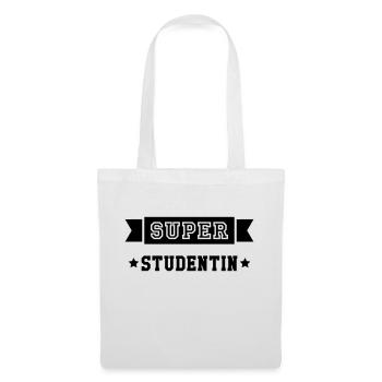 Student Studentin Studien Studenten Universität - Stoffbeutel - Weiß - Vorne
