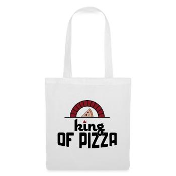 Pizza - Stoffbeutel - Weiß - Vorne