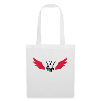 Secourisme / Secouriste / Secours / Secourir - Sac en tissu - blanc - Devant