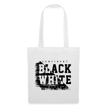 Black-and-white - Tote Bag - white - Front