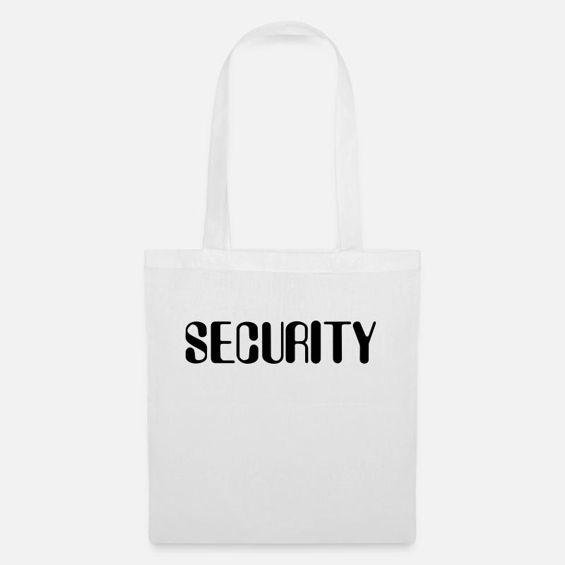 Sécurité - Security - Tote Bag - white