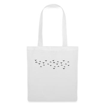 flock of birds - Tote Bag - white - Front