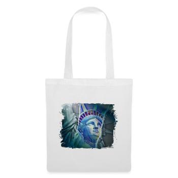 New York City NYC USA America Statue of Liberty - Tote Bag - white - Front