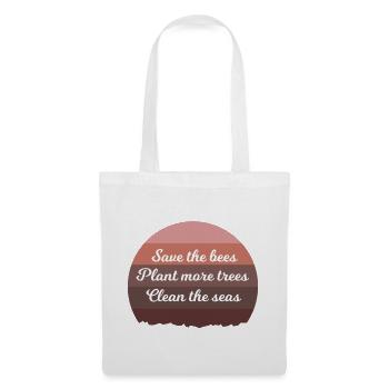 climat - Sac en tissu - blanc - Devant