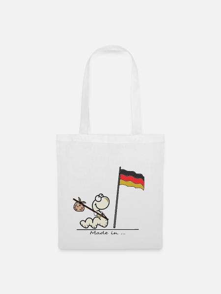 "Made in Germany" - Stoffbeutel - Weiß