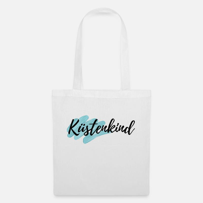 Küstenkind - Stoffbeutel - Weiß