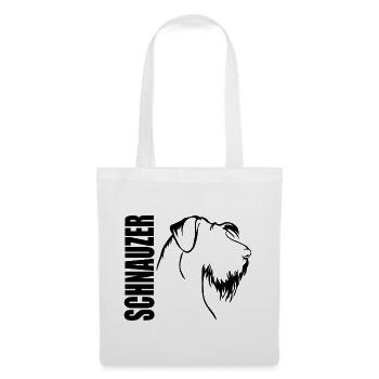 SCHNAUZER Profile Dogs Dog Wilsigns - Tote Bag - white - Front
