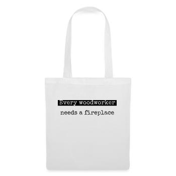 charpentier fille tshirts bingo salle tshirts hearbeat - Sac en tissu - blanc - Devant