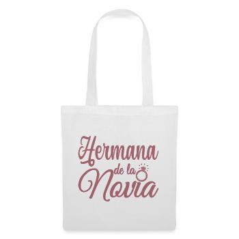 Hermana de la Novia Bride's Sister Wedding Party - Tote Bag - white - Front