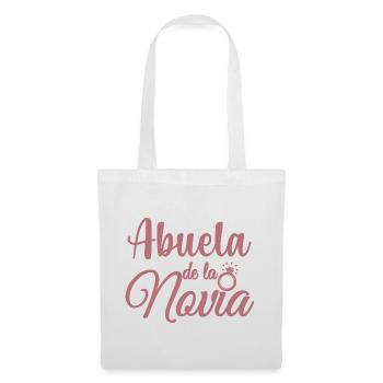Abuela de la Novia Bride's Grandma Wedding Party - Tote Bag - white - Front