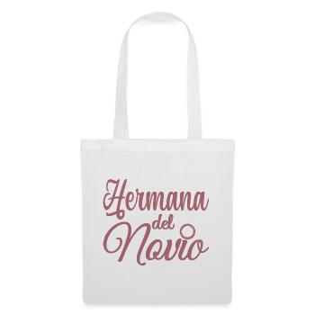 Hermana del Novio Groom's Sister Wedding Party - Tote Bag - white - Front