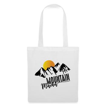 Mountain-Mama-Logo - Stoffbeutel - Weiß - Vorne