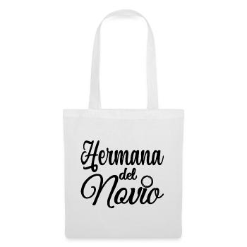Hermana del Novio Groom's Sister Wedding Gift - Tote Bag - white - Front