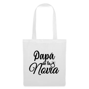 Papa de la Novia Bride's Father Wedding Gift - Tote Bag - white - Front