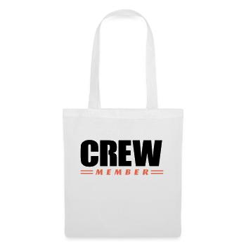 Membre d’équipage - Sac en tissu - blanc - Devant