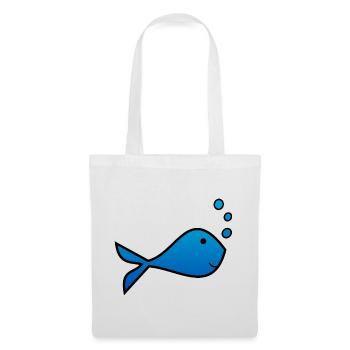 SARDINE. FISH. APRIL FOOL. EASTER. SEA - Tote Bag - white - Front
