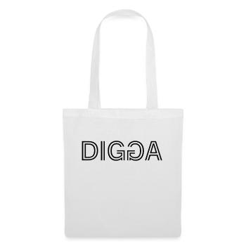 Digga - Stoffbeutel - Weiß - Vorne