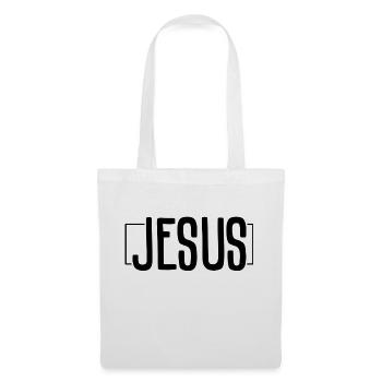 Jésus - Sac en tissu - blanc - Devant
