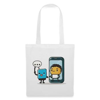 Smart Living - Tote Bag - white - Front