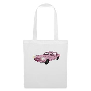 Conception de voiture - Sac en tissu - blanc - Devant