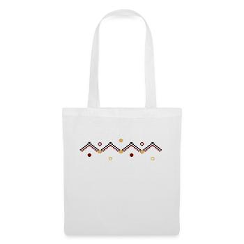 design original berbère - Sac en tissu - blanc - Devant