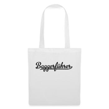 Excavator Driver - Tote Bag - white - Front
