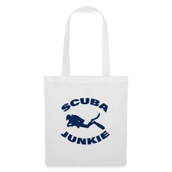 SCUBA JUNKIE - Stoffbeutel - Weiß - Vorne