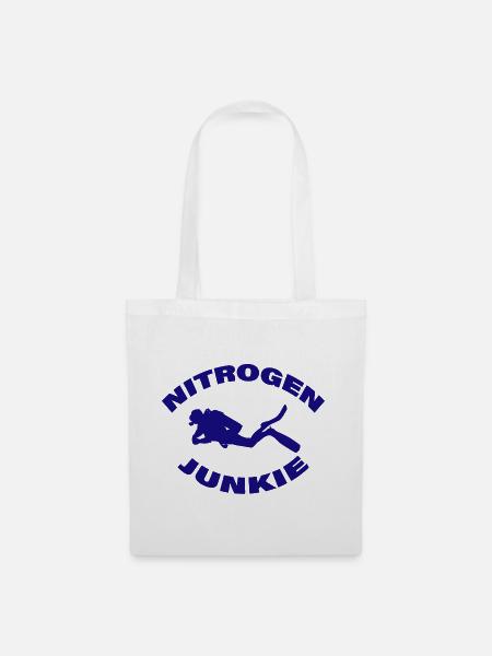 NITROGEN JUNKIE - Stoffbeutel - Weiß